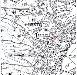 呉市安浦町安登西5丁目の土地