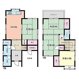 福山市西新涯町2丁目の一戸建て