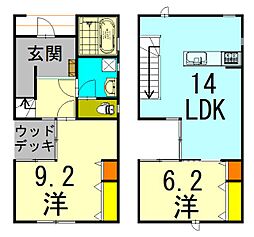 福山市東深津町2丁目の一戸建て