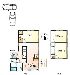 福山市多治米町２丁目の一戸建て