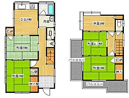 福山市御幸町大字森脇の一戸建て