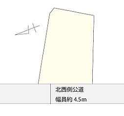 福山市新市町新市　売り土地