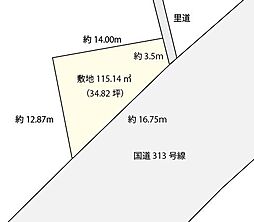 福山市神辺町川南売り土地