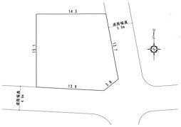 広島市西区井口鈴が台1丁目の土地