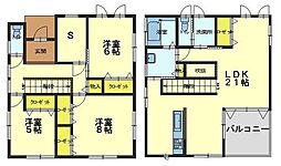 井原市上出部町四季が丘の一戸建て