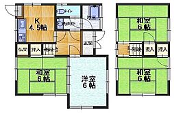 福山市神辺町字上御領の一戸建て