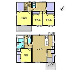 広島市安佐南区山本新町３丁目の一戸建て