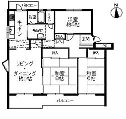 ビューハイツ鈴が峰6号棟 504