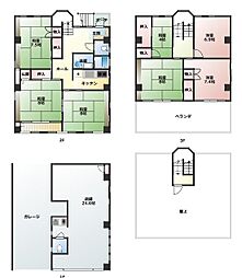竹原市中央３丁目の一戸建て
