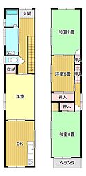 三原市東町1丁目の一戸建て