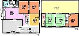 広島市安佐北区可部７丁目の一戸建て