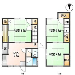広島市安佐北区亀山南３丁目の一戸建て