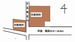 広島市安佐南区山本９丁目の土地