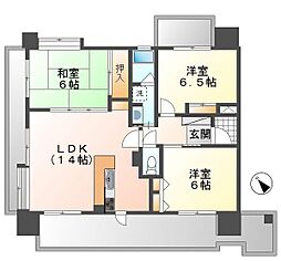 ダイアパレス福山港町2番館 601