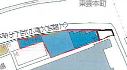 広島市南区東雲本町３丁目の土地