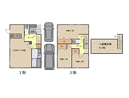 広島市西区井口4丁目の一戸建て