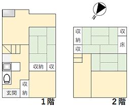 庄原市七塚町の一戸建て