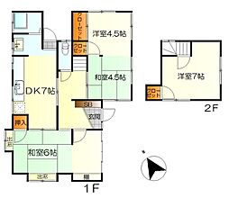 呉市西鹿田2丁目　中古戸建