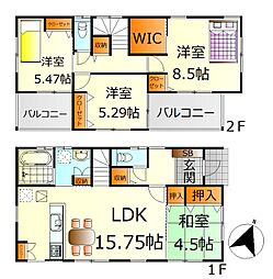 安芸郡海田町国信2丁目　新築戸建　No.1