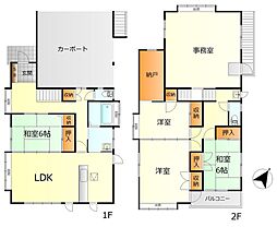 呉市音戸町波多見６丁目の一戸建て
