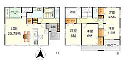 呉市焼山東2丁目の一戸建て