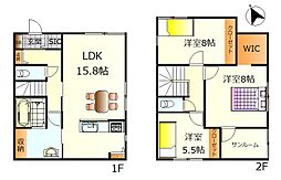 呉市本通5丁目　新築戸建 No.1