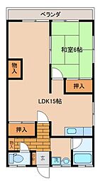 広多賀谷　山本マンション 202