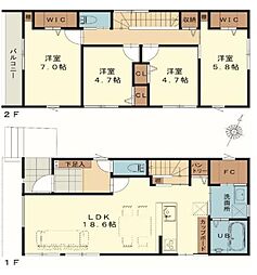 亀山南4丁目　新築戸建 LR-1