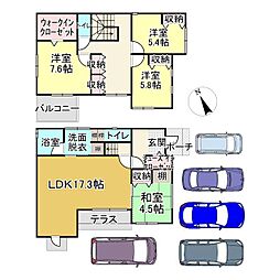 福山市新涯町４丁目の一戸建て