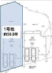 読谷村長浜1号地　約58．8坪