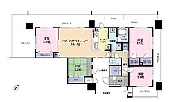 サザンパレス樋川プラシード　14階 1401