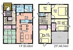 うるま市石川東山本町第4　新築分譲住宅　全2棟2号棟