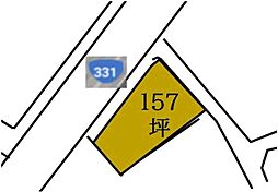 伊舎堂331道沿い157坪