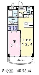 クレアレーベン知花　105号室 105