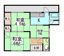 山越 1丁目貸家