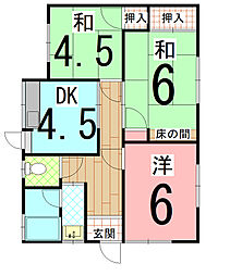 山越2丁目貸家