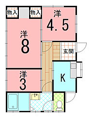 畑寺1丁目貸家