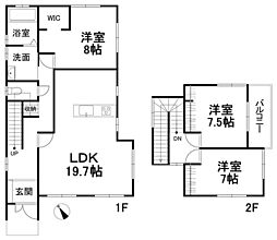 松山市白水台 一戸建