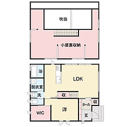 伊予郡砥部町高尾田 一戸建 高尾田 2020年9月築 2LD