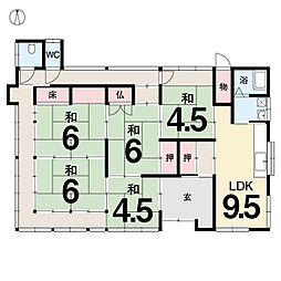 伊予郡砥部町総津 一戸建 総津　400万円　中古住宅