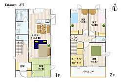 松山市拓川町 一戸建 拓川