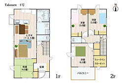 松山市拓川町 一戸建 拓川