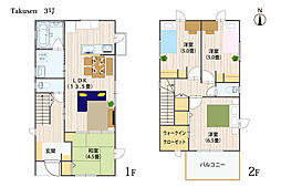 松山市拓川町 一戸建 拓川