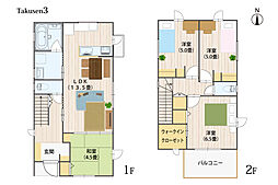 松山市拓川町 一戸建 拓川