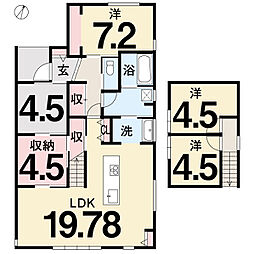 西条市明屋敷 一戸建 ザ・平屋 明屋敷