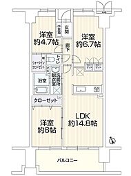 サーパス西の土居　3階