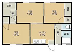 古川甲326-1　貸家