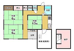 小松新屋敷戸建てIIWH貸家