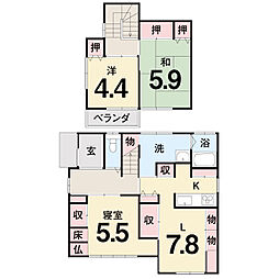 松山市山越 一戸建