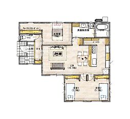 高松市円座町 一戸建 両備エルブライト円座駅南E号地モデルハ